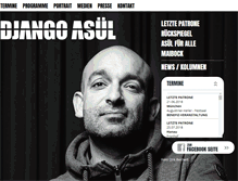 Tablet Screenshot of django-asuel.de
